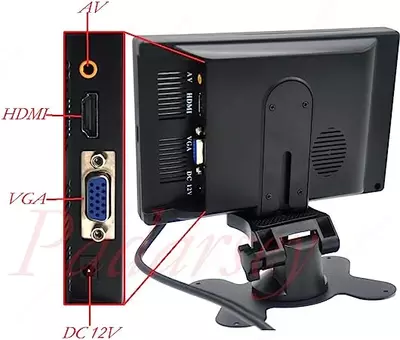 7-дюймовый монитор HDMI , VGA , AV