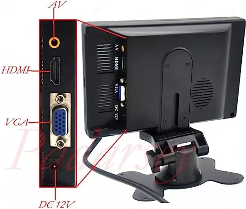7-дюймовый монитор HDMI , VGA , AV