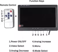  Mini monitor 7 dyumli