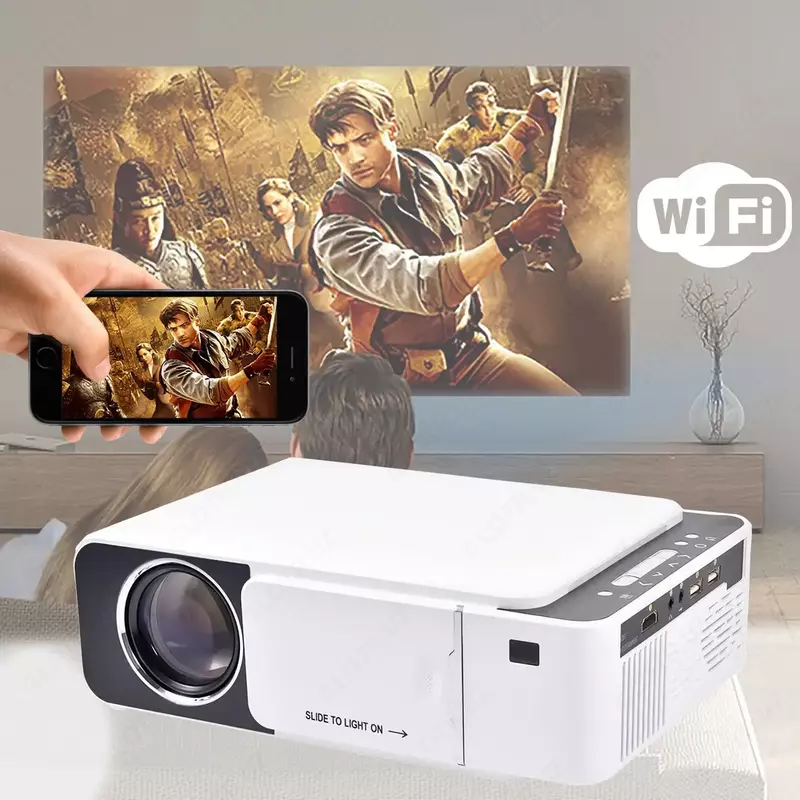 Wifi проектор T5 YouTube для учебников - 1 437 500 сум