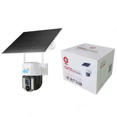 Солнечная камера 4G PTZ 360