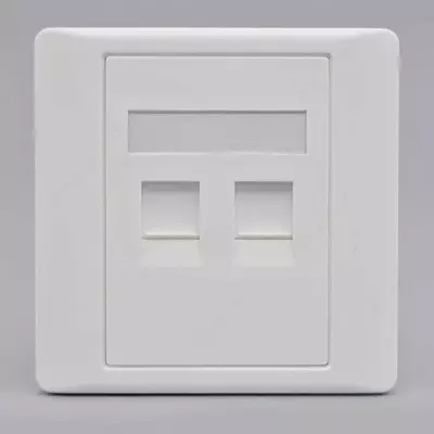 Сетевая розетка настенный 1х2 (CAT6)