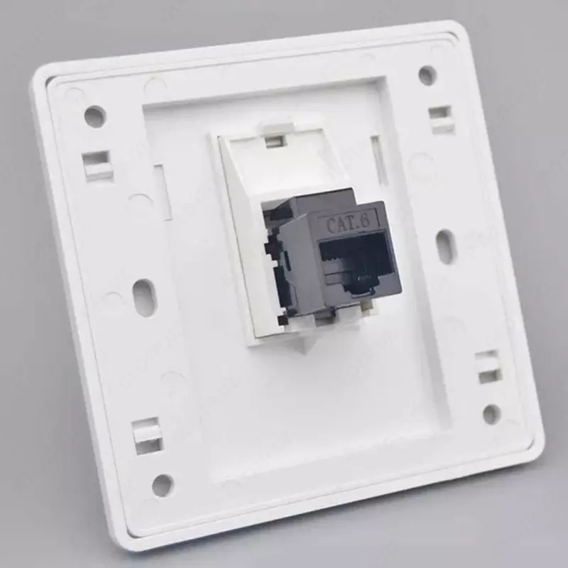 Сетевая розетка настенный 1х2 (CAT6)