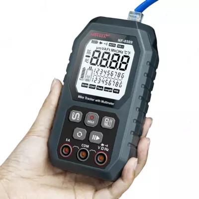 Noyafa NF-8509 Многофункциональный цифровой мультиметр и трассировщик проводов для электромеханических испытаний и сетевых кабелей