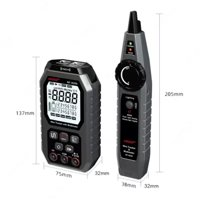 Noyafa NF-8509 Многофункциональный цифровой мультиметр и трассировщик проводов для электромеханических испытаний и сетевых кабелей
