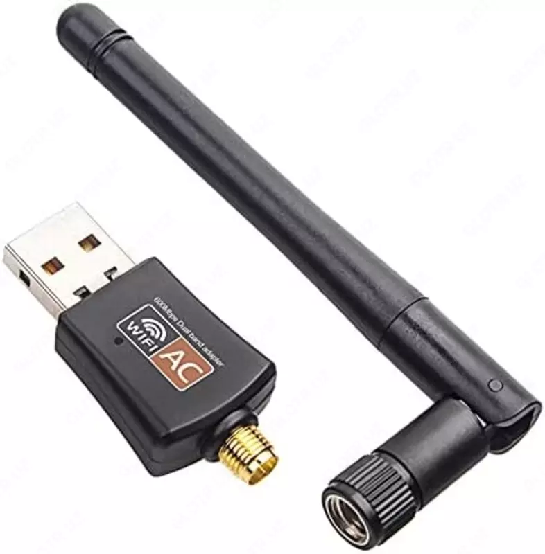 Wi-Fi Приемник 150 Мбит/с/433 Мбит/с USB WiFi адаптер 2,4G/5,8 ГГц Поддержка IEEE 802.11ac/a/b/g/n для Windows XP/Vista/7/8/10/Linx2.6X/Mac OS X