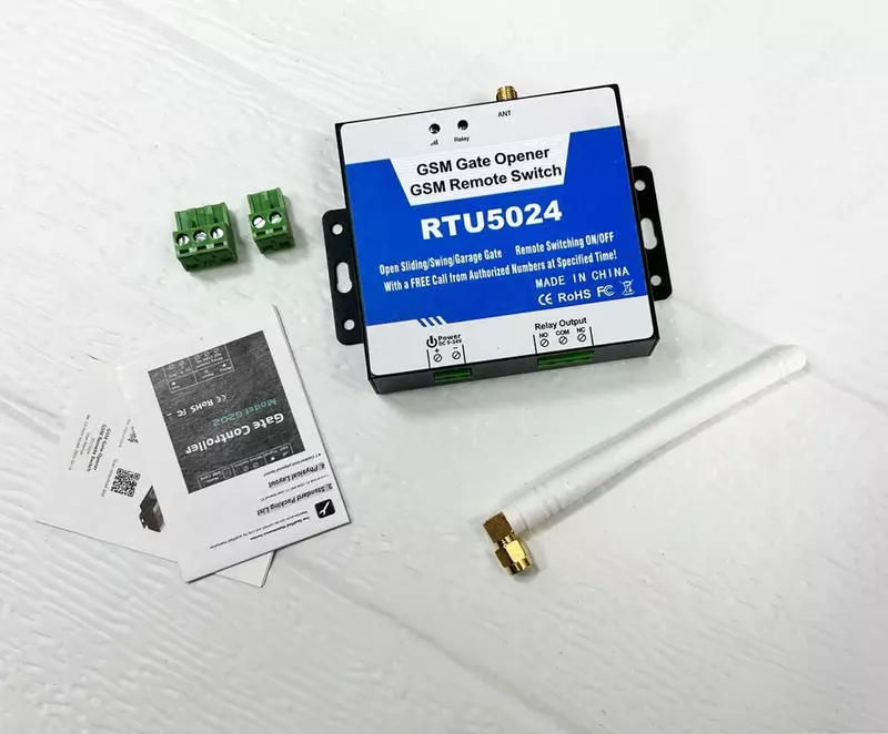 GSM реле, контроллер RTU-5024 1 каналное реле, питание 12В, управление через телефон