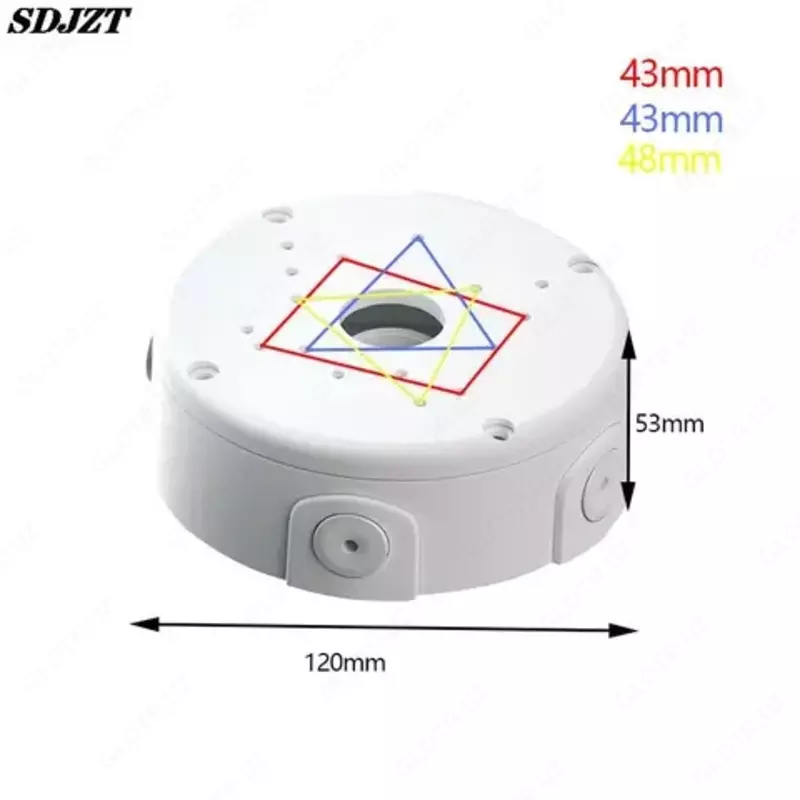  КОРОБКА ГЕРМЕТИЧНАЯ МОНТАЖНАЯ ДЛЯ КАМЕР ВИДЕОНАБЛЮДЕНИЯ Только в розницу