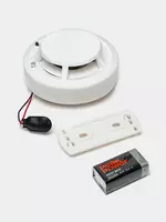  Дымовой датчик с батарейками / Автономный пожарный извещатель с батарейками - 