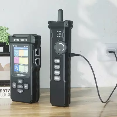 NF-8506 цифровой тестер сетевого кабеля с ЖК-дисплеем NOYAFA, перезаряжаемый сетевой линейный эхолот, Многофункциональный тестер для отслеживания кабеля