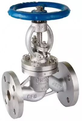 Вентиль сталь. 15с65п Ду-80 Ру-16