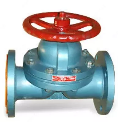 Вентиль диафрагмовый Ду-100 (PTFE) Вентиль диафрагмовый Ду-100 (PTFE)