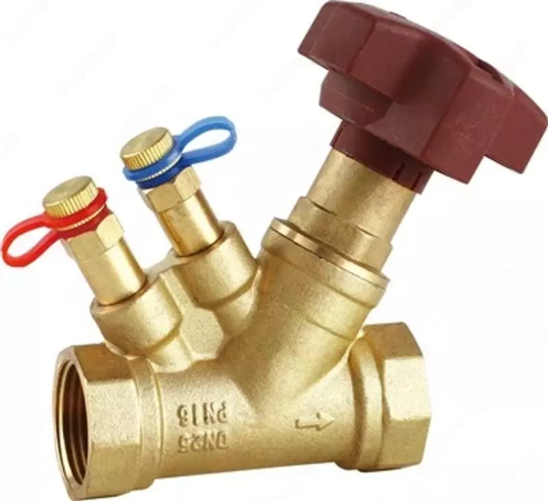 Клапан запорный балансировочный Ду-50