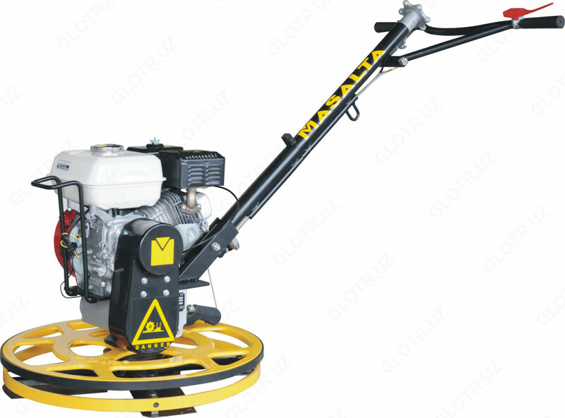 Бензиновая затирочная машина для работ по бетону. MT24-4.