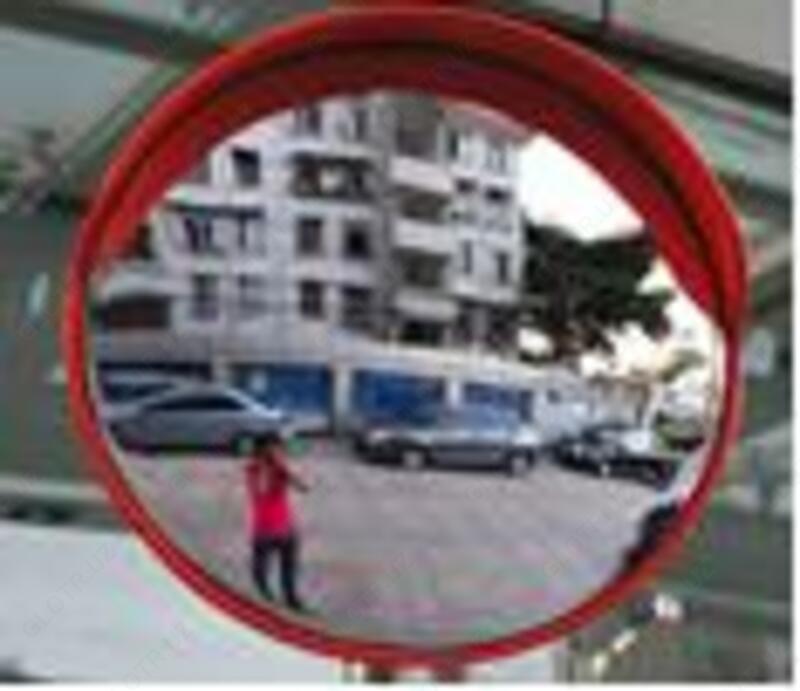 Дорожное обзорное зеркало из пластика 60 см