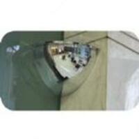 Обзорное зеркало потолочное из пластика для торговых центров 1/4 на 45 см - 184 000 сум