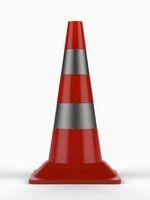 520 mm tortish moslamasi bo'lgan signal trafik konusi (KS-2.8.0)