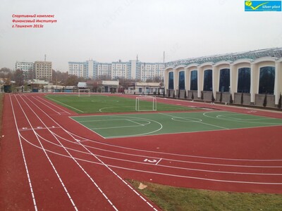  Укладка спортивного покрытия Только в розницу