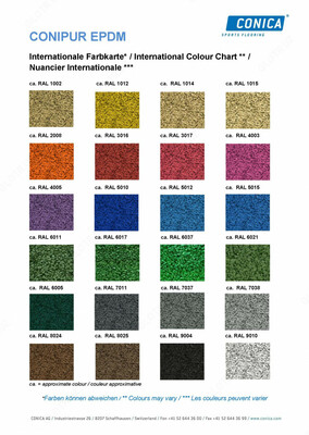 Conipur EPDM Granules - резиновая крошка