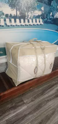 Одеяло ватное стеганное из чистого хлопка