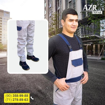 Мужской защитный плукомбинезон (демисезонный) - Цена по запросу