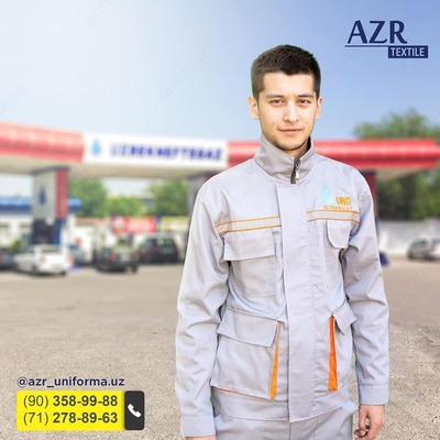 Мужской защитный костюм (куртка и брюки) демисезонный