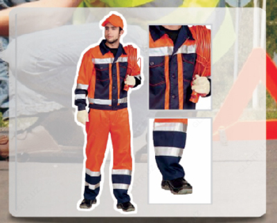 65-sonli yo'l ishchilari uchun kostyum