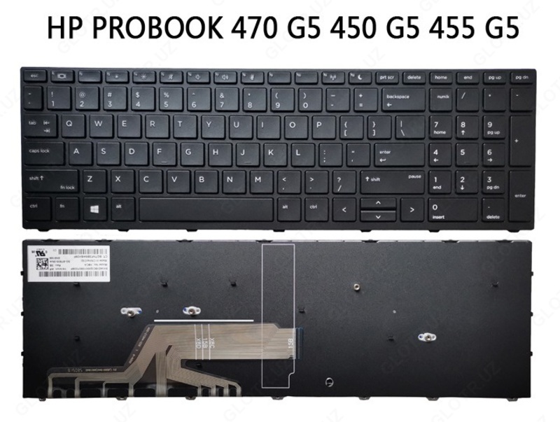 Клавиатура для ноутбука HP Probook 450 G5 455 G5 470 G5