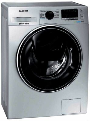 Стиральная машина Samsung WW65K42E09SD AddWash (РОССИЯ) 6,5 кг. Серебристый