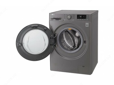 Стиральная машина LG F4J7TN8S 8 кг. Серебристый