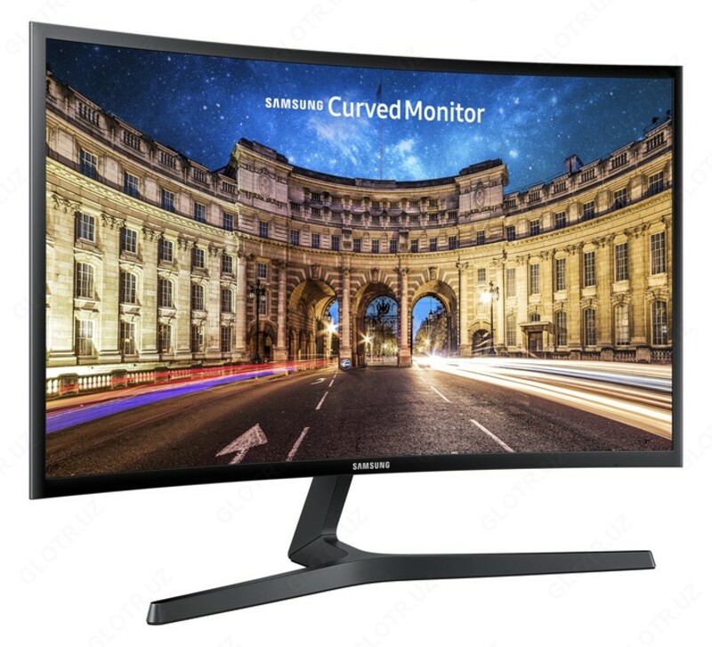 Монитор Samsung - 24" C24F396FHI LED Curved Monitor HDMI