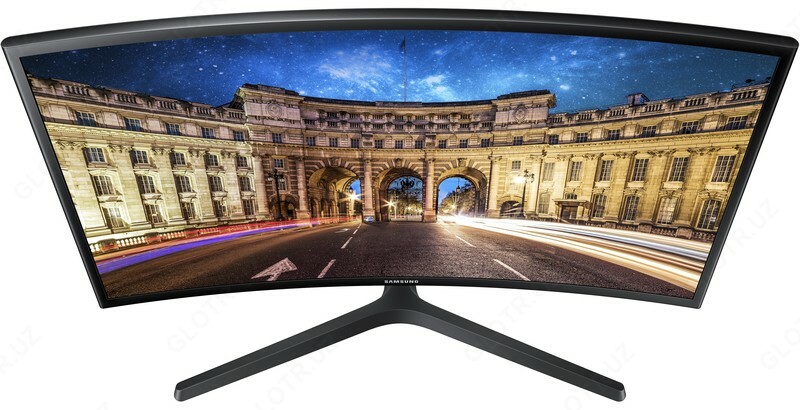 Монитор Samsung - 24" C24F396FHI LED Curved Monitor HDMI