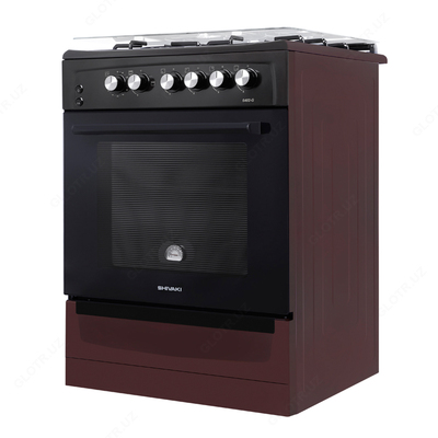 Газовая плита Shivaki 6402-G Коричневая