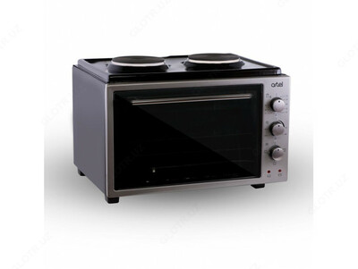 Мини-печь Артель ART-MD-3614 (белый)с элекр. плитой