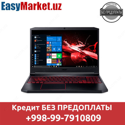 Acer Nitro 7 AN715-51-752B / i7-9750H / 16GB DDR4 / 512GB M2.SSD / GeForce GTX 1650 4 GB / 15.6 kreditdagi noutbuk