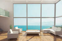 Окна из алюминиевого профиля (тёплая серия)