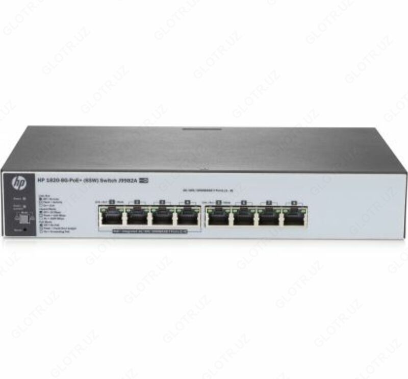 Коммутатор HP 1820-8G-PoE+ (65W) Switch J9982A
