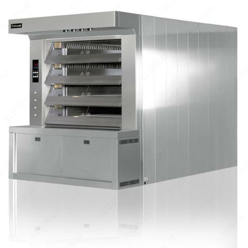 Подовые ярусные печи с каменным основанием серии ETO