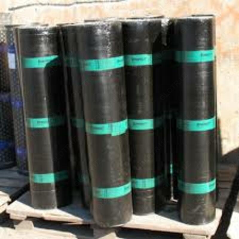 Кровельный и гидроизоляционный материал "ROOF COVER" в рулонах c фольгой (Фольгаизол) - по запросу