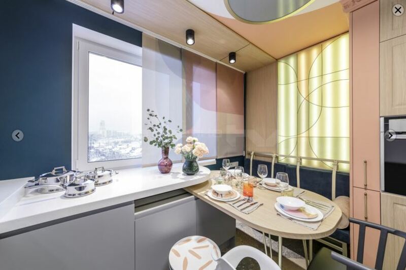 Печать на шторах: кухонный этюд в «Квартирном вопросе»