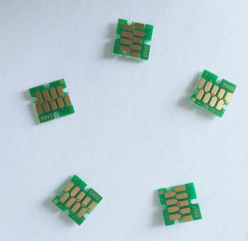 Чипы для плоттеров Epson T3200 T5200 T7200 - от {0} сум