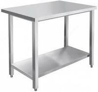 Столы производственные нижняя полка сплошная