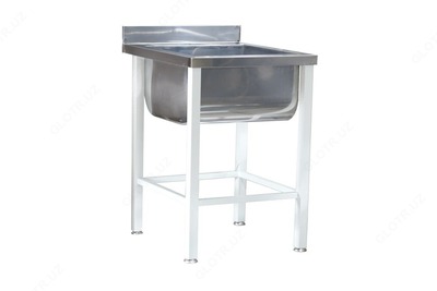 Ванна моечная сварная 1-секционная крашенная