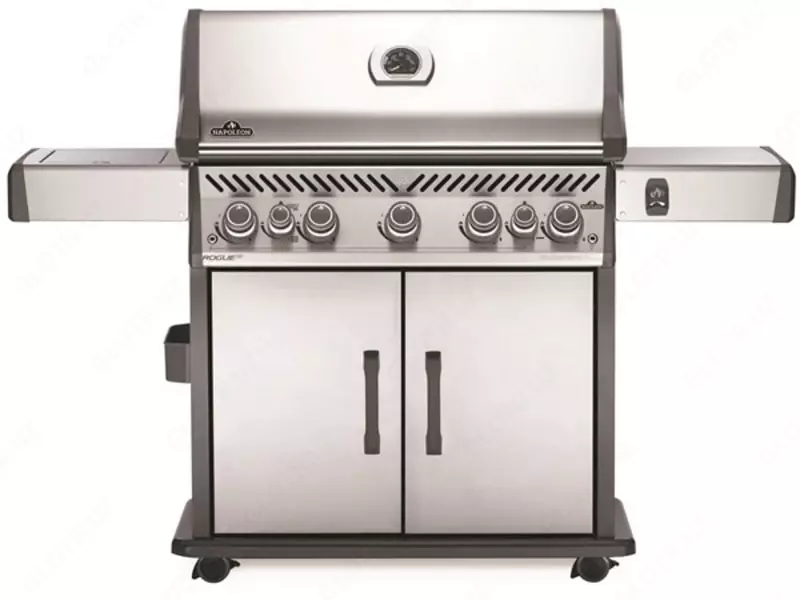 Газовый гриль Napoleon Rogue-625 SE (стальной  с ИК горелкой 3/3)