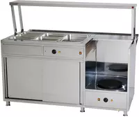 Линия раздачи  первых блюд  2х блюд  Линия самообслуживания