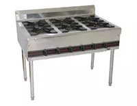 Газовая плита 6-ти конфорочная газовый плита