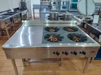  Газовая плита 4-х конфорочная Производство КИТАЙ Размер конфорок 30х30см Потребление газа 2 4 м3/ч - 