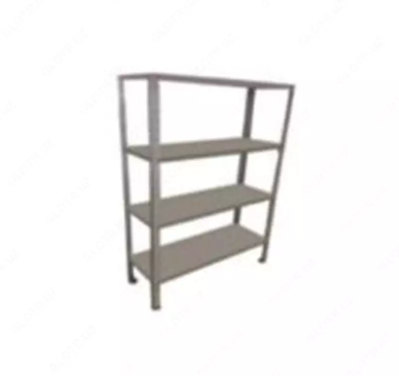 Стеллаж модульный 6 полочный из нержавеющей стали 1100х400х2500