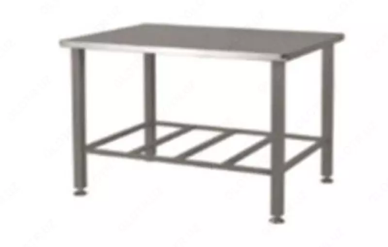  Производственный стол из нержавейки  пристенный 1150*800 - 
