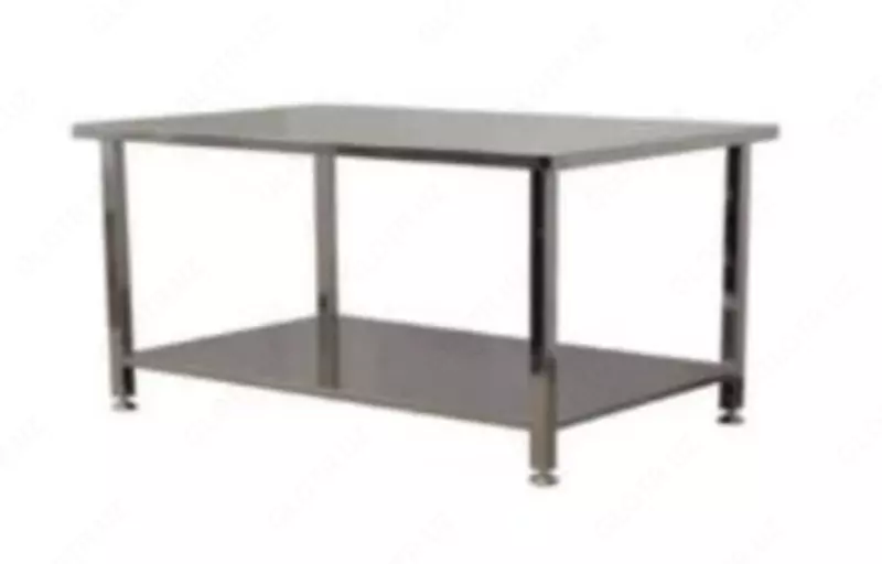 Производственный стол из нержавейки  островной 1000*700
